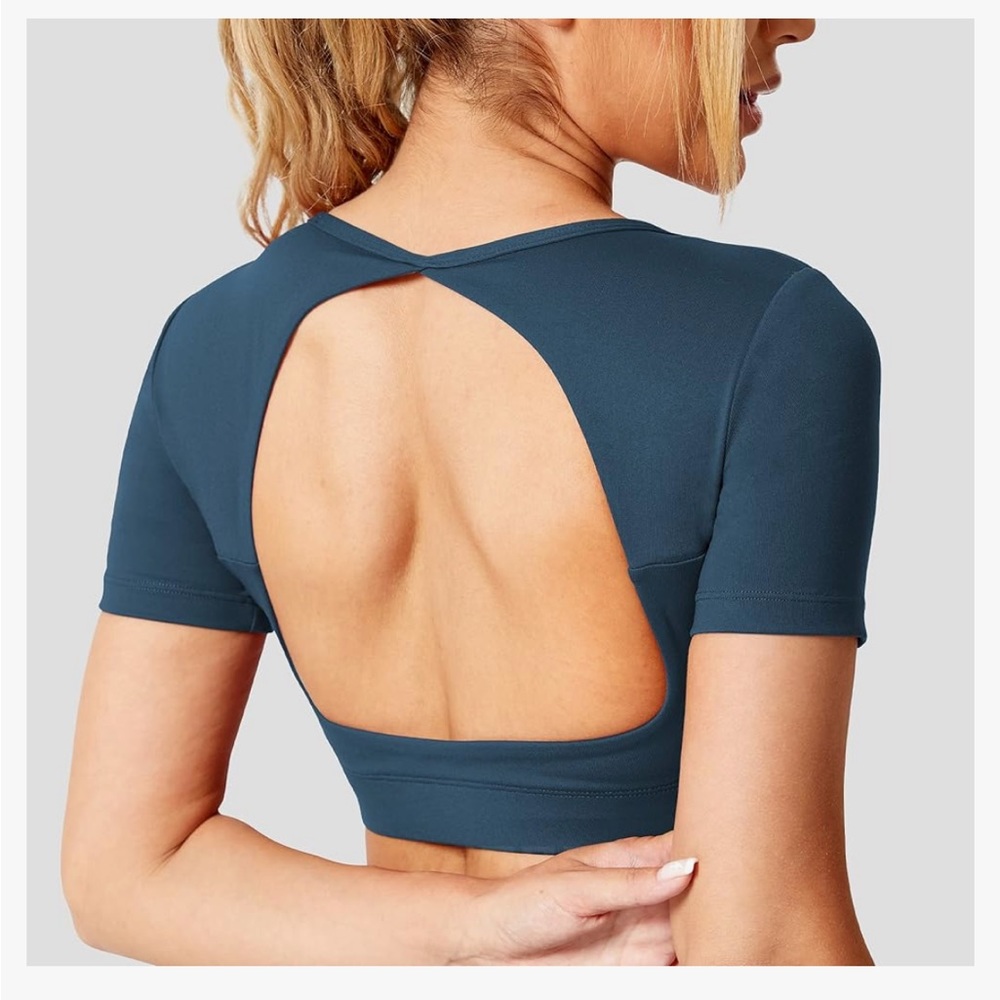 Amazon Workout Cutout Top